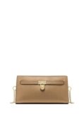 Michael Kors Hamiton Extra Small Convertible Crossbody Bag, Gold-Tone Hardware/Urbino Leather/Husk