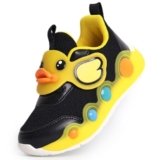 B.Duck Toddler Shoes for Girl and Boy [3D Duckbill] Kids Sneakers Girls Shoes Toddler Sneakers for Toddler/Little Kid Shoes Toddler 9 Black