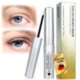 Professionale Liquido Per Ciglia Crescita Ciglia, Lotione Ciglia Allungante, Crescita Lash Booster, Per Ciglia Più Lunghe e piene, Resistente all’acqua asciugatura invisibile (5 ml)