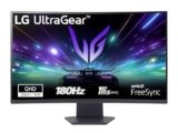 LG UltraGear 32GS60QC Monitor Gaming 32″ Curvo QHD (2560×1440), 180Hz, 1ms, AMD FreeSync Premium, HDR 10, HDMI 2.0, DisplayPort 1.4, AUX, Flicker Safe, Nero