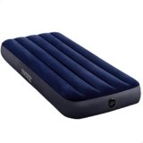 Intex 64756 – Materasso Gonfiabile Dura-Beam Classic Downy Singolo, PVC, Blu, 76x191x25 cm