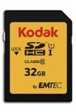 Kodak SDHC Card 32GB UHS-I U1 V10 Premium, up to 85MB/s Read Speed, for Full HD Video and High-Resolution Pictures, Compatible with SDHC Standard – EKMSD32GHC10K