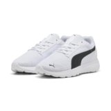 Puma Softride Cosmic Lt Basket Unisex, Puma Bianco Puma Black, 42 EU
