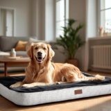 Deconovo Orthopedic Dog Bed for Medium & Large Dogs – Supportive Memory Foam with Washable Cover, Non-Slip Base – Comfort for Senior, Arthritic & Active Pets, Dark Grey, 36″ Lx27 Wx3 Th