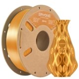 Filamento ERYONE Silk PLA per stampante 3D, 1,75 mm, tolleranza: ± 0,03 mm, 1 kg (2,2 libbre)/bobina, D’oro