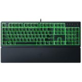 Razer Ornata V3 X – Tastiera a membrana a basso profilo Chroma RGB (interruttore ibrido a membrana, poggiapolsi ergonomico) US Layout | Nero