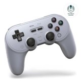 8Bitdo Pro 2 Bluetooth Controller for Switch, Hall Effect Joystick Update, Wireless Gaming Controller for Switch, PC, Android, and Steam Deck & Apple (Gray Edition)