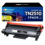GPC Image TN2510 TN-2510 Cartuccia di Toner Compatibili per Brother TN 2510 TN2510XL per MFC-L2800DW L2827DW L2860DW L2835DW HL-L2400DWE L2445DW L2447DW DCP-L2660DW L2620DW L2665DW (1 Nero)