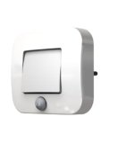 OSRAM LUNETTA Luce notturna con sensore Hall bianca; sensore di movimento; sensore di luce diurna; Tecnologia LED; Grado di protezione IP20; Potenza assorbita: 0,7 W; inserto presa