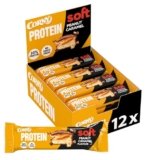 Corny Soft Barretta Proteica Arachidi e Caramello, Ricca di Proteine, Senza Zuccheri Aggiunti, 12 Barrette x 45g
