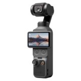 DJI Osmo Pocket 4 Combo Standard, fotocamera stabilizzata tascabile per vlog, CMOS da 1″ e 4K/240fps, stabilizzazione a tre assi, 107 GB di memoria integrata, videocamera per fotografia