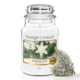 Yankee Candle Candela profumata | Candela in giara grande della Neve Scintillante | Candele a lunga combustione: fino a 150 ore | Regali perfetti per le donne