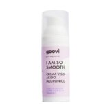 Goovi, I am So Smooth, Crema Viso con Acido Ialuronico Idratante e Levigante, Riduce l’Aspetto delle Rughe, Formula Naturale con Estratto di Melograno per una Pelle più Compatta e Tonica, Vegan, 50 ml