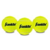 Franklin Sports Tennis Balls – Official Size Low Pressure – Great for Training + Practice – 3 Pack Can of Low Bounce All Court Surface