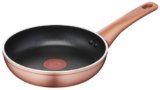 Lagostina Ramata Padella Antiaderente in Alluminio Ø 24 cm con Esterno Effetto Rame, Pentola Gas e Forno, Rivestimento Titanium Easy, Manico Ergonomico in Bakelite