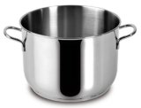 Lagostina Every, Pentola Ø 10 cm Acciaio Inox, con Fondo Lagoseal Plus, Lucidatura a Specchio Esterna, Interno Satinato e 2 Ampi Manici, Adatta a Tutte le Fonti di Calore, Inclusa Induzione