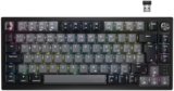 CORSAIR K65 PLUS Tastiera da gioco meccanica wireless 75% RGB sostituibile a caldo – Interruttori lineari rossi CORSAIR MLX pre-lubrificati – Montaggio superiore – Ammortizzazione del suono a doppio