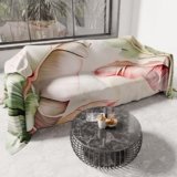 PETTI Artigiani Italiani – Telo Arredo in Microfibra, Copritutto, Copridivano 180×270 cm, Fantasia Floreale 25 191 | Telo Protettivo Lavabile, Copriletto e Copritavolo Multiuso per Divani