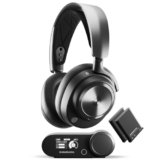SteelSeries Arctis Nova Pro – Cuffie da gaming wireless multi-sistema – Driver magnetici al neodimio – Cancellazione attiva del rumore – Infinity Power System -Mic ClearCast Gen 2 – PC,PS5,PS4,Mobile