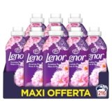 Lenor Ammorbidente Lavatrice Concentrato 216 Lavaggi (27×8), Ametista Rosa E Note Di Muschio, Freschezza Che Dura 3 Volte Più A Lungo Con Tecnologia Olii Profumati