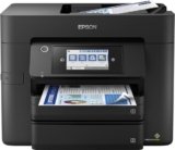 Epson Workforce PRO WF-4830DTWF, Colore, Stampante Multifunzione Fronte/Retro, Inkjet A4, ADF 50 Pagine, velocità 25 Pagine al Minuto