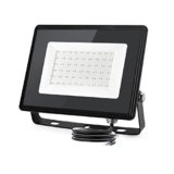 Aigostar- Faretto led 50W da esterno bianco freddo,super illuminoso faretti led 5400 lumen 6500k, impermeabile IP65 per cortile, giardino, garage, tetto.