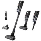 Bissell PowerClean FurGuard, Aspirapolvere Senza Fili, Motore da 280W, Spazzola a rullo Autopulente, Faretti FurFinder, Scopa Elettrica, Autoportante, Filtro HEPA, 2500 mAh Batteria Rimovibile, 4091N