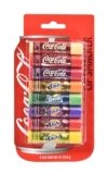 Lip Smacker, Assortimento Burrocacao Labbra, Balsamo Labbra Profumato, Set Regalo Bambina, 8 Gusti: Coca-Cola, Cherry, Vanilla, Sprite, Root Beer, Fanta, Fanta Strawberry, Fanta Grape