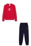 Champion Legacy – Tuta da ragazzo, per il ritorno a scuola, taglia XXS, colore: rosso, Rosso, XXS