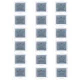 Faber-Castell 205262 – Cancellino impastato Art Eraser grigio, 18 gomme in scatola di plastica