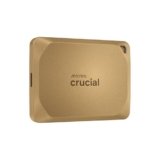 Crucial X10 Pro SSD Esterno 4TB, Fino a 2100MB/s Lettura e 2000MB/s Scrittura, USB-C 3.2, PC e Mac, Resistenza ad Acqua e Polvere, Hard Disk Esterno, Oro – CT4000X10PROSSD9D02