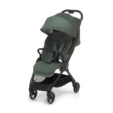 Foppapedretti Passeggino Leggero Ciao, per bambini 0-22 Kg (0-4 anni), Chiusura ad 1 mano, Self-Standing, Schienabile Regolabile, Ruote Ammortizzate, Porta Oggetti, Telaio in Alluminio, Forest