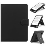 HoYiXi Universale Custodia per 6.8″,7″ eReader Compatibile Kindle Paperwhite/Colorsoft/Kobo/PocketBook/Tolino/Sony E-Book Reader Cover Case for 6″-7” E-Book Reader con Stand, Nero