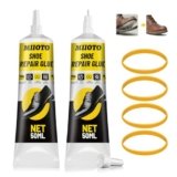 Miioto Colla Scarpe, Colle Scarpe Professionale, Colla per Pelle, Adesivo Impermeabile e ad Asciugatura Rapida per Scarpe da Ginnastica, Scarpe in Pelle, Stivali da Pioggia -100g