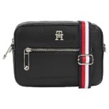 Tommy Hilfiger Donna Borsa a Tracolla Iconic Camera Bag Piccola, Nero (Black), Taglia Unica