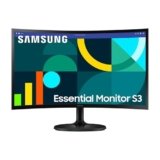 Samsung Monitor S36GD (S24D362), Curvo (1800R), 24”, 1920×1080 (Full HD), VA, 100Hz, 4ms (GtG), D-Sub, HDMI, Ingresso Audio, Eye Saver Mode, Flicker Free