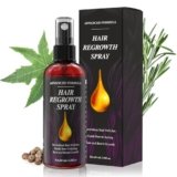 Voltuno Siero Spray per la Crescita dei Capelli, Siero Unisex Anti-Caduta, Contiene Olio di Rosmarino e Olio di Ricino, Favorisce la Crescita dei Capelli, Non Untuoso, 60 ml
