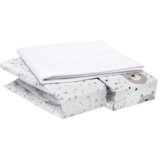 FlyIdeas Set 2 Lenzuola per Next to Me 50×83 cm 100% Cotone + 1 Coprimaterasso Impermeabile Made in Italy Lenzuola Compatibili Next2Me Morbide e Traspiranti (Cute Bears, 83 x 50 cm)