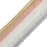 BOCAR Kit di perline in argilla espansa, 4 mm, 10 fili, in vinile, con 3 fili in lega, distanziatore per gioielli, collane, bracciali, orecchini, trovare (CB-004-mix 3)