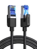 UGREEN Cavo Ethernet Cat 8 Cable Lan RJ45 40Gbps 2000MHz Nylon Alta Velocità per Gaming PS5 PS4 Xbox X TV Box Router, 5M
