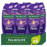PALMOLIVE – Bagnoschiuma Aroma Essence Ultimate Relax 6x500ml (Consegna in 48 Ore), Bagnoschiuma Profumato e Naturale, Gel Doccia Aromatizzato, 95% Ingredienti Naturali, Bottiglia Riciclabile, Vegano
