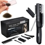 Split Ender Pro tagliacapelli salon professionale senza fili per doppie punte per doppie punte secche, danneggiate e fragili nero