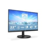 Philips Monitor 221v8 22 pollici 1920×1080, FHD, 75Hz, VA Panel, 4ms GtG, (HDMI1) Adaptive Sync, Nero