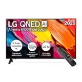 LG QNED AI QNED70 Smart TV 43 pollici 4K, Processore α7 Gen8, Dynamic QNED Color, webOS con AI e telecomando puntatore AI, Gaming con VRR 4K@60Hz, 43QNED70A6A 2025