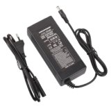 caricatore bici elettrica 42v per 36V batterie biciclette elettriche caricabatterie monopattino vivobike DC5,5 mm, 2,1 mm