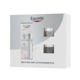 Eucerin Skincare Kit Routine Anti-Età Epigenetica, Cofanetto regalo donna beauty antirughe con Hyaluron-Filler Siero Viso Epigenetic Serum 30 ml, Mini Crema Giorno SPF30 20 ml e Mini Crema Notte 20 ml
