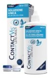 ContactVis Soluzione Unica per Lenti a Contatto. Con Acido ialuronico – 360 ml + Portalenti incluso