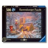 Ravensburger – Puzzle Un Brillante Natale, 500 Pezzi, Puzzle per Adulti e Ragazzi, Idea Regalo per Lei o Lui, 49×36 cm