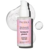 Pacifica Invisible Calming Hair Serum, Frizz Control & Hair Thickening Treatment – Turmeric & Guava Leave-In Scalp Serum with Peptides, Biotin & Caffeine 1 fl oz, Vegan & Cruelty-Free