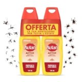 Autan Active Vapo Spray Antizanzare, Repellente Zanzare con Azione Protettiva Duratura, 8 ore di protezione, 2 Confezioni da 100ml